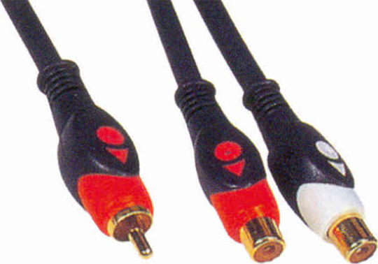 Bridge Cable Cable RCA male - RCA female 1.5m 30280