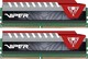 Patriot Viper Elite Red 8GB DDR4 RAM mit 2 Modulen (2x4GB) und Geschwindigkeit 2400 für Schreibtisch