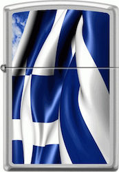 Zippo Αναπτήρας Φλόγας Πολύχρωμος Greek Flag