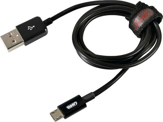 Lampa Редовна USB 2.0 до микро USB кабел Черен 1м (L3893.1) 1бр