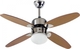 Primo MF42B-4W1L 18.318 800272 Ceiling Fan 105cm with Light Brown
