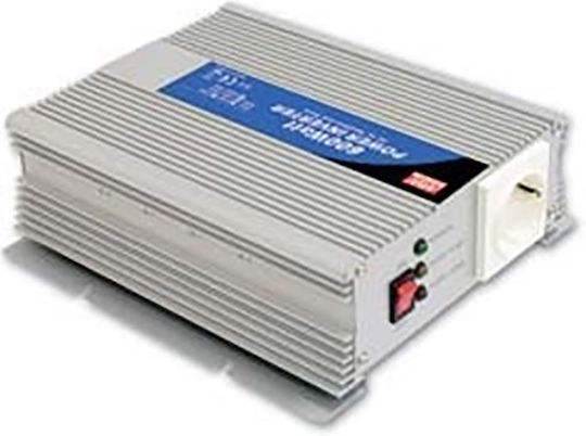 Mean Well A302-600-F3 Τροποποιημένου Ημιτόνου Inverter Ισχύος 600W με Τάση Εισόδου 24V (Μονοφασικό) 03.072.0013