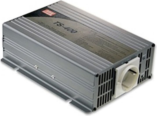 Mean Well TS-400-212B Καθαρού Ημιτόνου Inverter Ισχύος 400W με Τάση Εισόδου 12V (Μονοφασικό) 03.072.0031