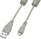 Bridge Cable Kal Electronics USB 2.0 to micro USB Cable Silver 1.5m (30638)