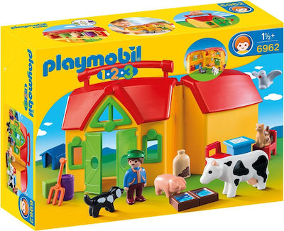 Playmobil 123 My Take Along Farm for 1.5+ years old