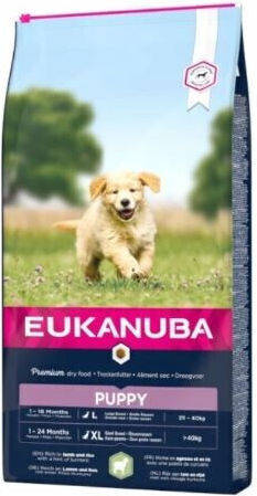 Eukanuba Puppy 12kg Dry Food for Puppies with Rice and Lamb