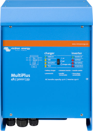 Victron Energy MultiPlus 48/3000/35-50 Pure Sine Wave Inverter 48V Single Phase