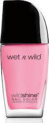 Wet n Wild Wild Shine Гланцов Лак За Нокти Розо...