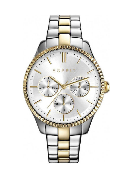 Esprit Uhr mit Silber Metallarmband ES108942004