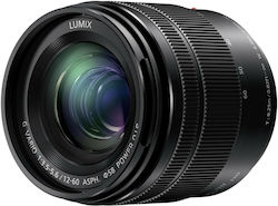 Panasonic Lumix G Vario 12-60mm f/3.5-5.6 Asph/Power O.I.S. Рамка за култури за Микро Четири Трети (МЧТ) маунт Panasonic Lumix G Vario 12-60mm f/3.5-5.6 Asph/Power O.I.S. Рамка за култури за Микро Четири Трети (МЧТ) маунт