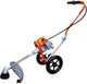 Kasei ST-415 Zweitakt-Benzinbetrieben Freischneider mit Rädern 2hp 14kg