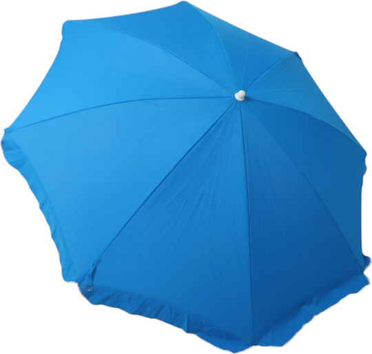 Velco Beach Umbrella Folding Beach Umbrella Blue