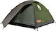 Coleman Darwin 3 Camping Tent Igloo Khaki with Double Cloth 4 Seasons for 3 People 280x200x120cm