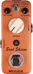 Mooer Soul Shiver Pedals Effect Chorus Electroacoustic Instruments, Electric Guitar and Electric Bass