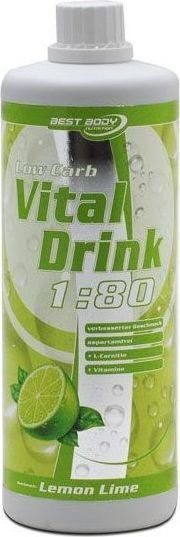 Best Body Nutrition Low Carb Vital Drink Λεμόνι 1000ml