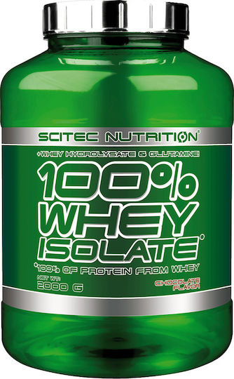 Scitec Nutrition 100% Whey Isolate Protein Whey Gluten Free with Flavor Strawberry 2kg