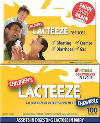 Cube Lacteeze Kinder Enzyme Tabletten Ohne Gluten 100 Tabletten Cube Lacteeze Kinder Enzyme Tabletten Ohne Gluten 100 Tabletten