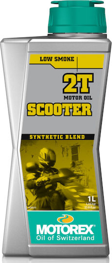 Motorex Scooter 2T Semi-synthetic Motorcycle Oil for Two-Stroke Engines 1lt