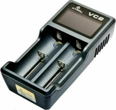 XTAR VC2 USB Ladegerät 2 Batterien Li-Ion/Ni-MH Größe / / / / /1/8/6/5/0/ / /1/6/3/4/0/ / /2/6/6/5/0/ / /