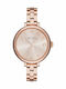 Marc Jacobs Sally Γυναικείο Ρολόι 36mm Μπαταρίας με Ροζ Χρυσό Μεταλλικό Μπρασελέ