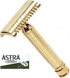 Fatip Gold Open Comb Safety Razor