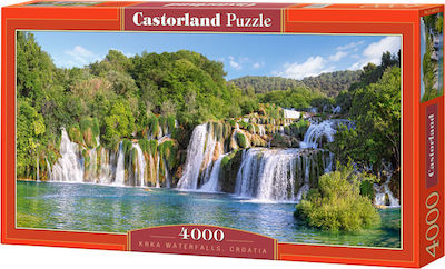 Krka Waterfalls Croatia Puzzle 2D 4000 Pieces