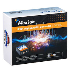 Muxlab Digital Audio Converter LPCM 500080 DAC Black