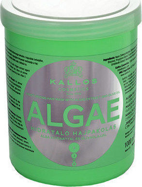 Kallos Algae Moisturizing Haarmaske für Hydratation 1000ml