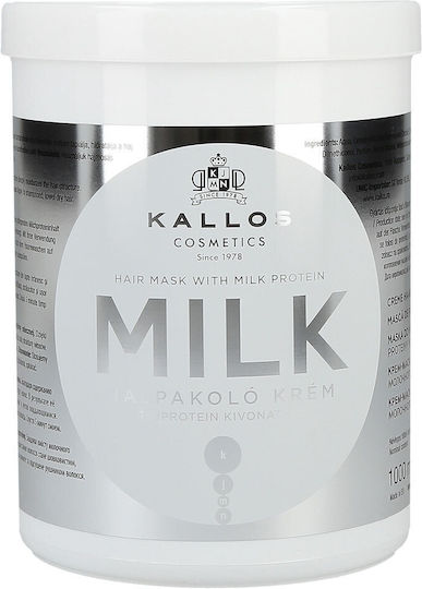 Kallos Milk Haarmaske für Reparatur mit Keratin 1000ml