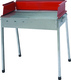 Gekas Metal Grill Simple Red Galvanized No50 - No60 Galvanized Charcoal Grill