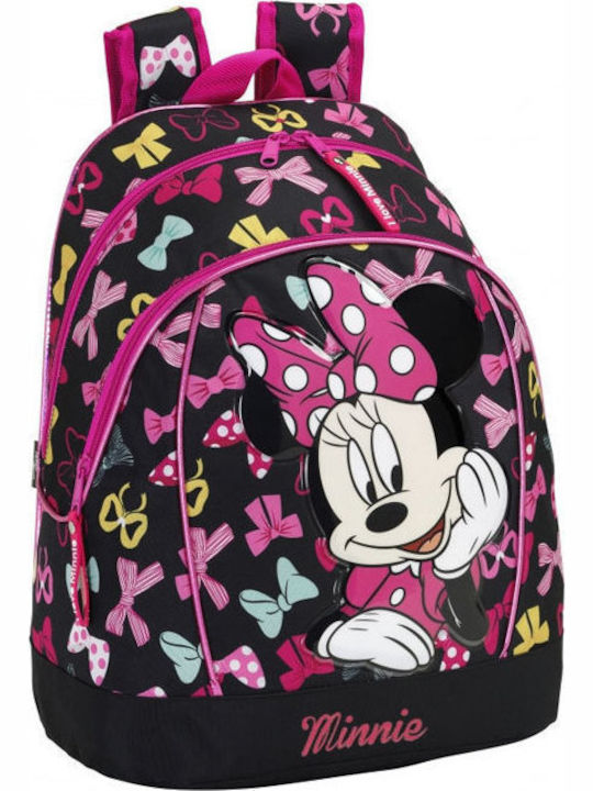 Disney Minnie Mouse School Bag Backpack Elementary, Elementary Multicolour