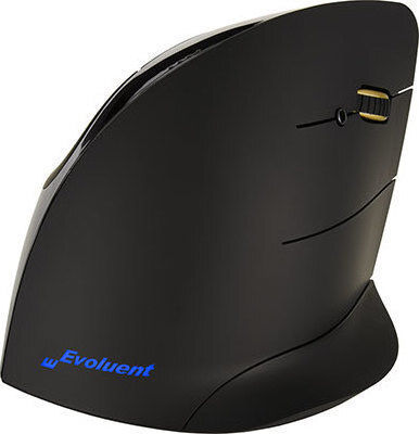 Evoluent VerticalMouse C Right Wireless Безжичен Ергономичен Вертикален Мишка Черно