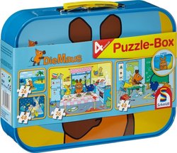 Puzzle pentru Copii Valiză 2x26 &2x 48buc Schmidt Spiele