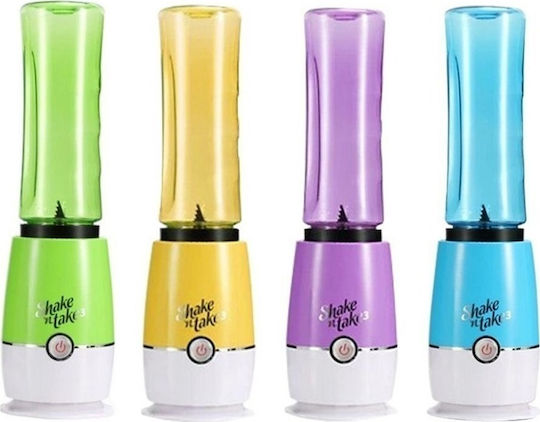 Shake N Take Bottle Blender for Smoothies 0.5lt 180W Multicolour