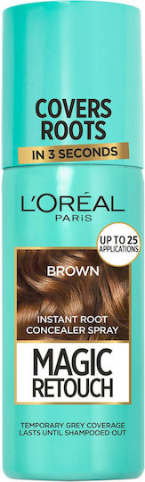 L'Oreal Paris Magic Retouch Полуперманентна Боя за Коса Спрей Кафяв 75ml