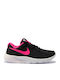 Tanjun Tanjun PS Kids Sports Shoes Running with Laces Black / Hyper Pink / White