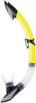 Scuba Force Nova Snorkel Yellow with Silicone Mouthpiece