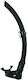 XDive Moja Snorkel Black with Silicone Mouthpiece