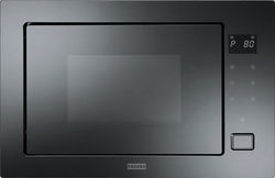 Franke Crystal Plus FMW 250 CR2 G BK 131.0391.304 3165002017 Built-in Microwave Oven with Grill 25lt Black