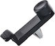 Omega Universal Car Holder Vent Device Mount with Adjustable Hooks Black
