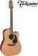 Takamine Semi-Acoustic Guitar Pro Series P1DC Dreadnought Cutaway Natural