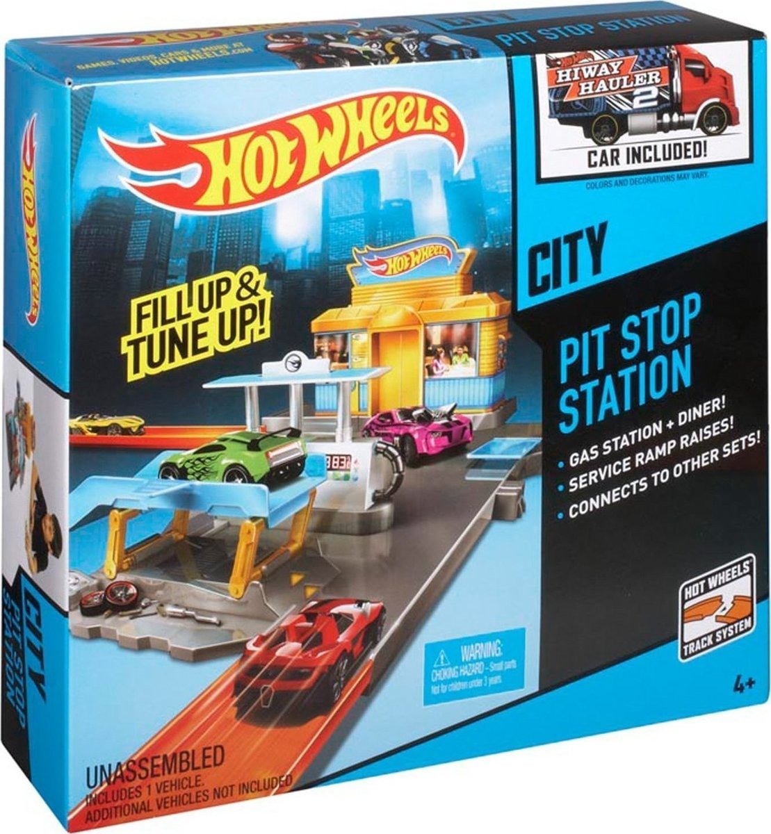Mattel Hot Wheels City Play Sets Pit Stop Station Skroutz.gr