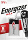 Energizer Max Αλκαλική Μπαταρία 9V 1τμχ