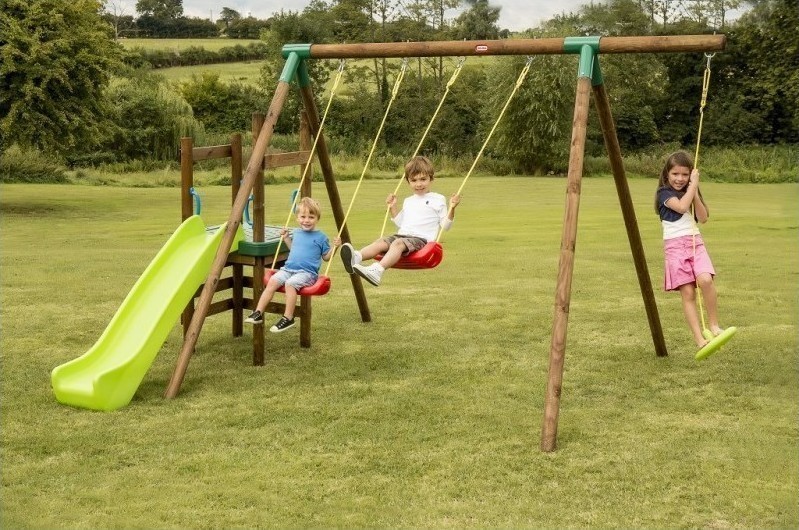 Little Tikes Hamburg Swing & Slide Play System Skroutz.gr