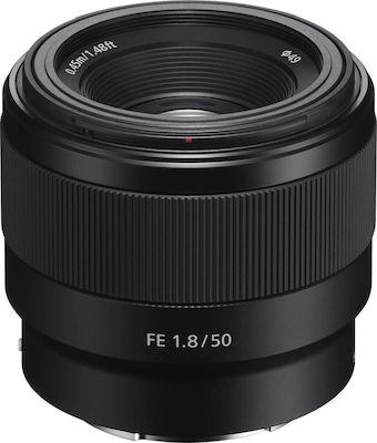 Sony Full Frame Camera Lens 50mm f/1.8 Steady for Sony E Mount Black