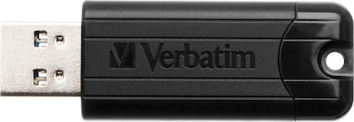 Verbatim PinStripe 256GB USB 3.0 Stick Negru