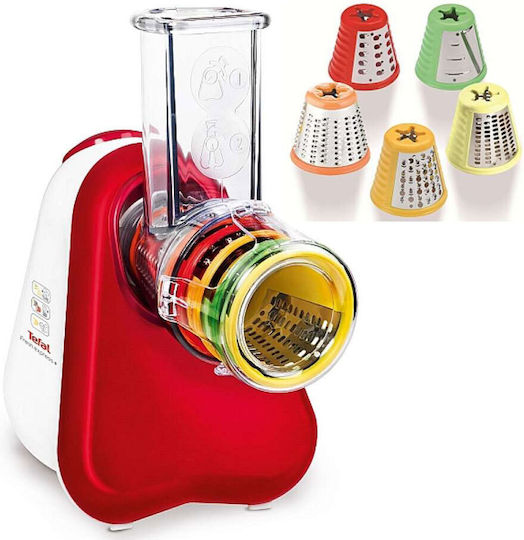 Tefal Fresh Express+ Κόφτης Λαχανικών / Φρούτων 150W Κόκκινος