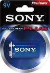Sony Stamina Plus Αλκαλική Μπαταρία 9V 1τμχ