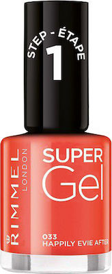 Rimmel London Super Gel Colored Gel Coat 033 Happily Evie After