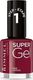 Rimmel Super Gel 043 Venus Glossy Βερνίκι Νυχιών Μακράς Διαρκείας Μπορντό 12ml